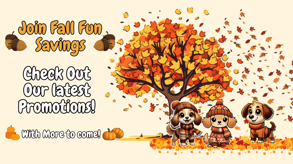 🍂✨ Fall Into Fabulous Savings with Glamorous Pups! ✨🍂