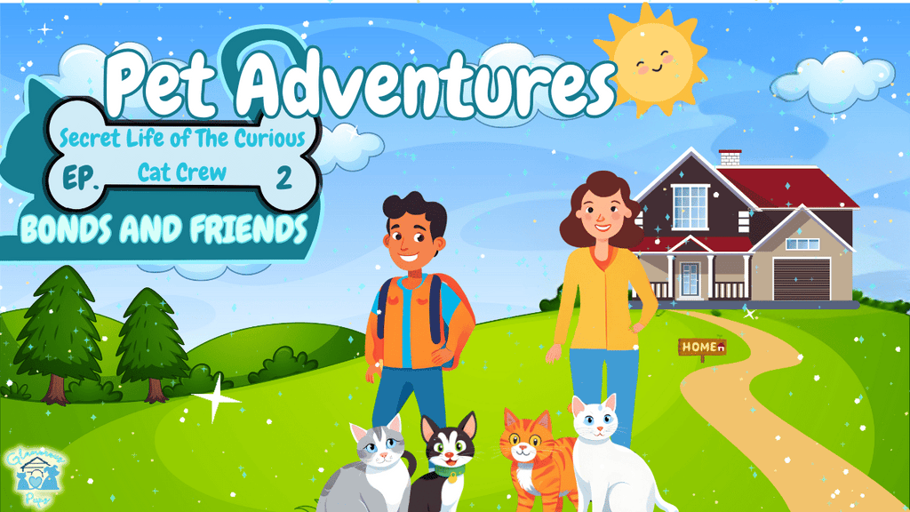 Pet Adventures: Secret Life of The Curious Cat Crew - Bonds and Friends