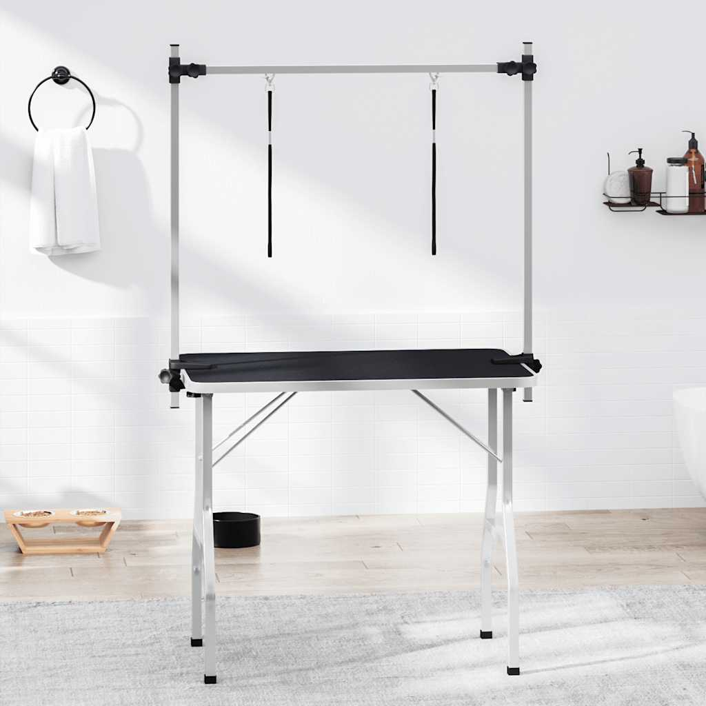 Glamorous Pups : vidaXL Grooming Table Black
