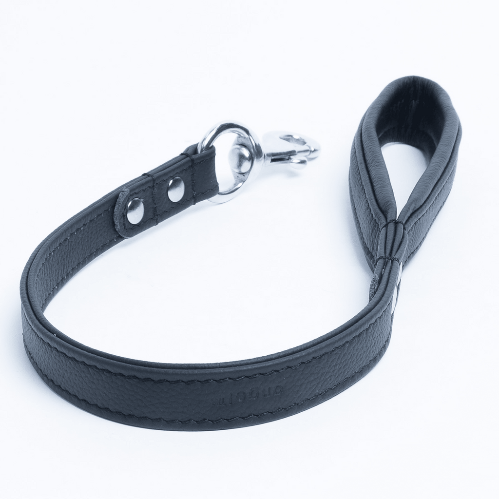 Glamorous Pups : Alpine Traffic Leash – Premium Soft Leather Control Leash for Confident, Comfortable Walks