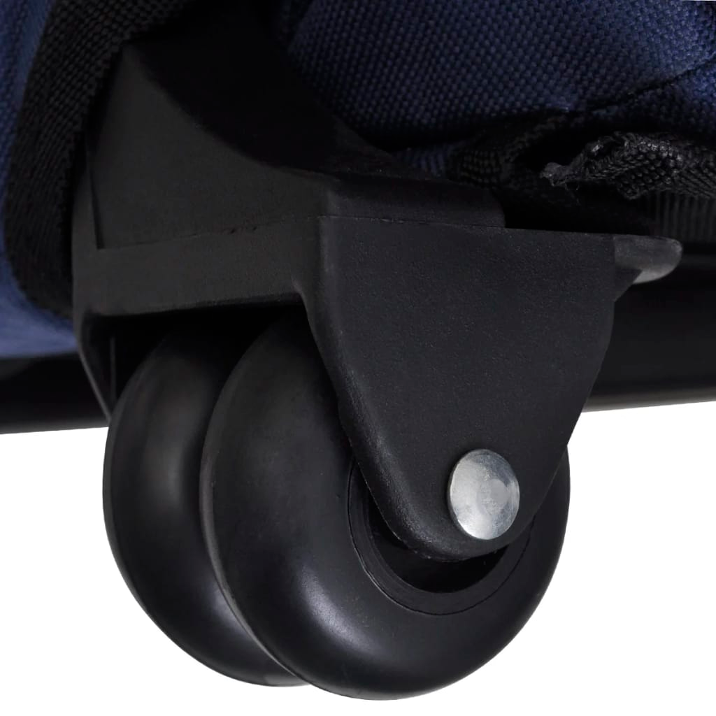 Glamorous Pups : vidaXL Pet Carrier Blue Polyester