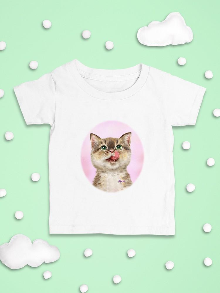 Glamorous Pups : Cat Licking Face Bodysuit -Kayomi Harai Designs