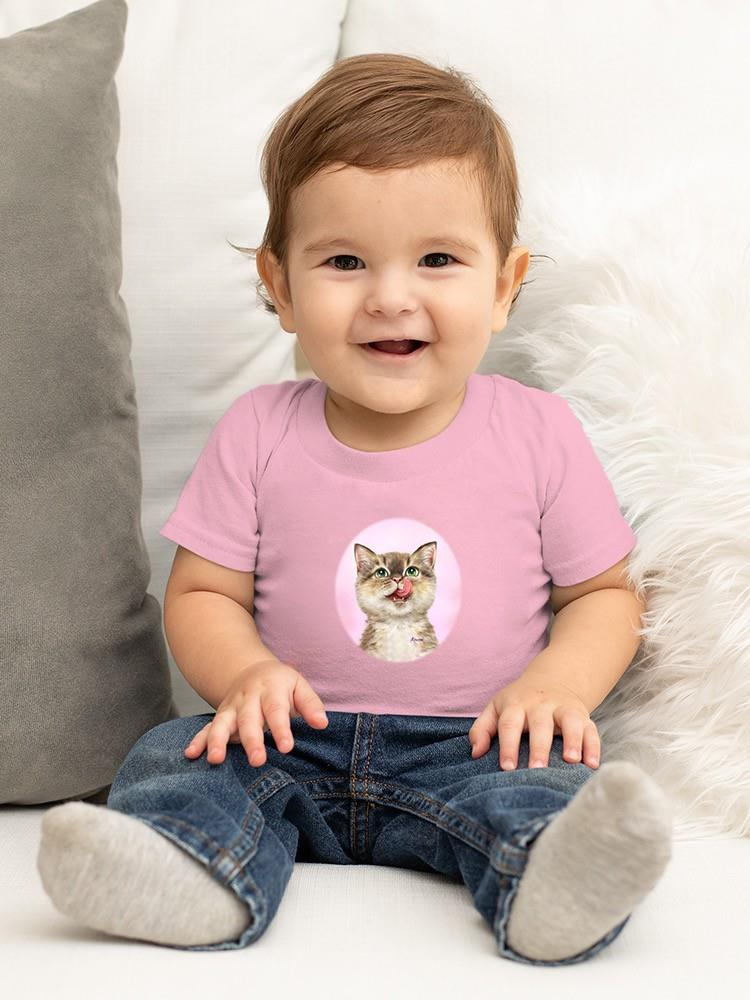 Glamorous Pups : Cat Licking Face Bodysuit -Kayomi Harai Designs