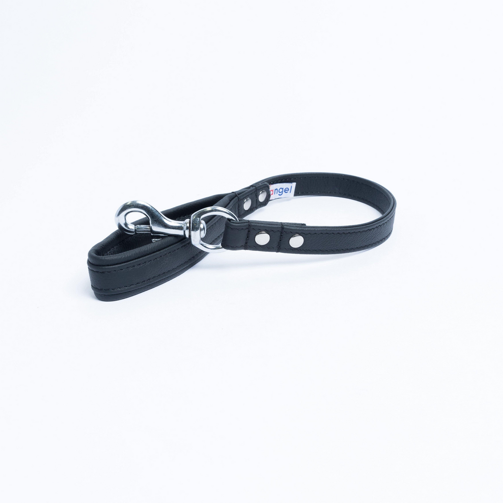 Glamorous Pups : Alpine Traffic Leash – Premium Soft Leather Control Leash for Confident, Comfortable Walks