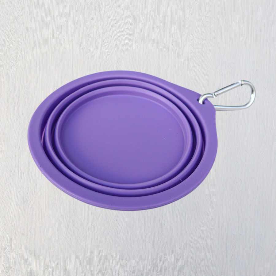 Glamorous Pups : Pet Slow Feeding Set – Silicone Slow Feeder, Licking Plate & Travel Bowl for Puppies & Small Breeds