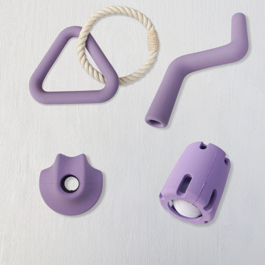 Glamorous Pups : Pet Playtime Set – Chew-Proof, Enriching, and Safe Toys for Active Pets