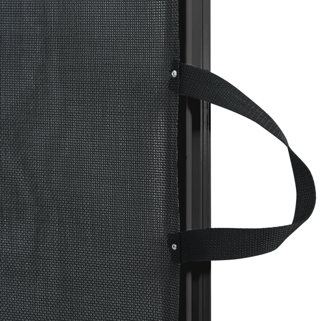 Glamorous Pups : vidaXL Retractable Pet Gate Black 46.3"x49.2"