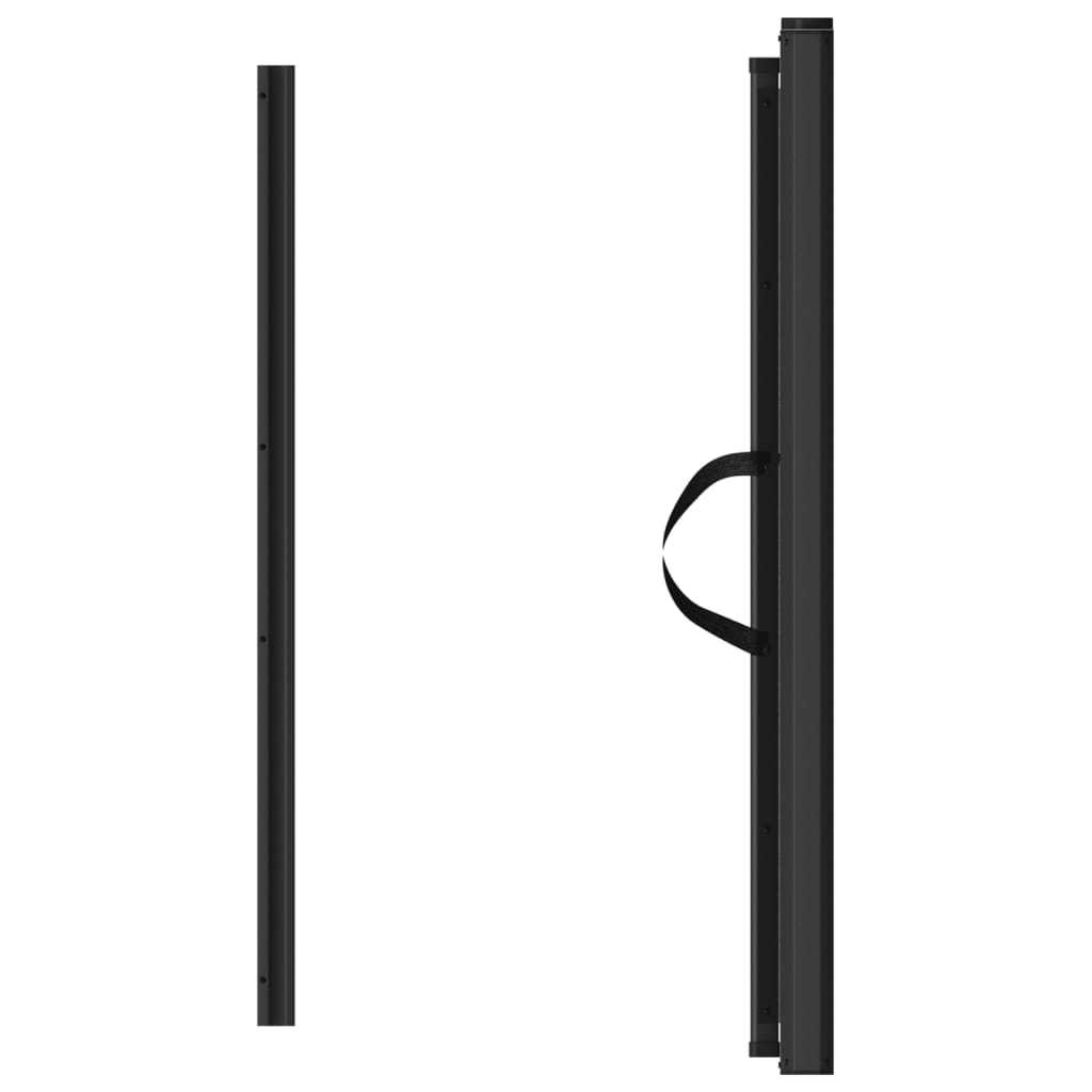 Glamorous Pups : vidaXL Retractable Pet Gate Black 40.4"x49.2"