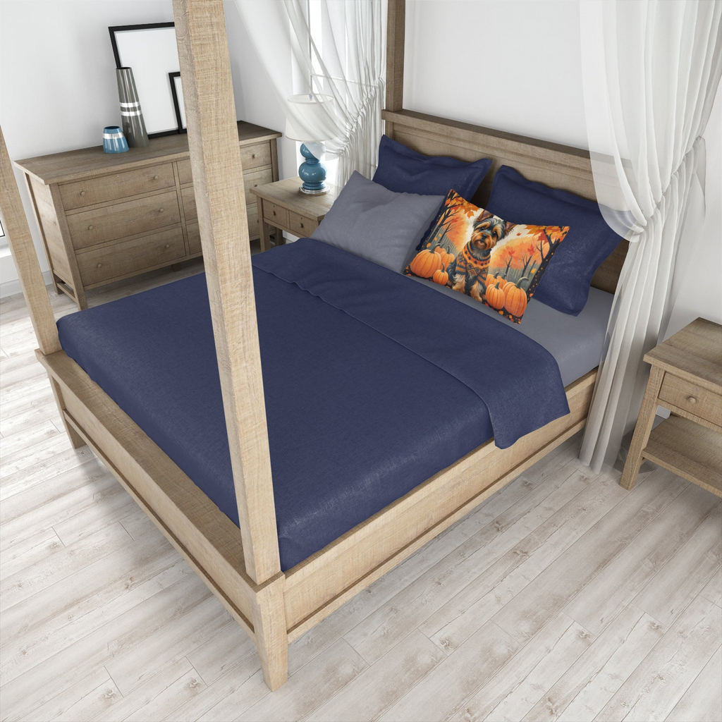 Glamorous Pups : Yorkshire Terrier Fall Standard Pillowcase