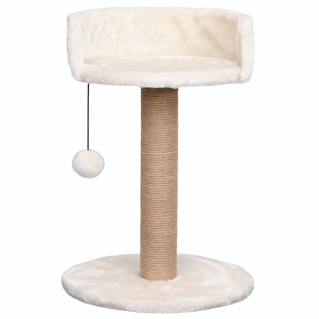 Glamorous Pups : vidaXL Cat Tree Beige Flakeboard, Seagrass, Plush, Jute Compact