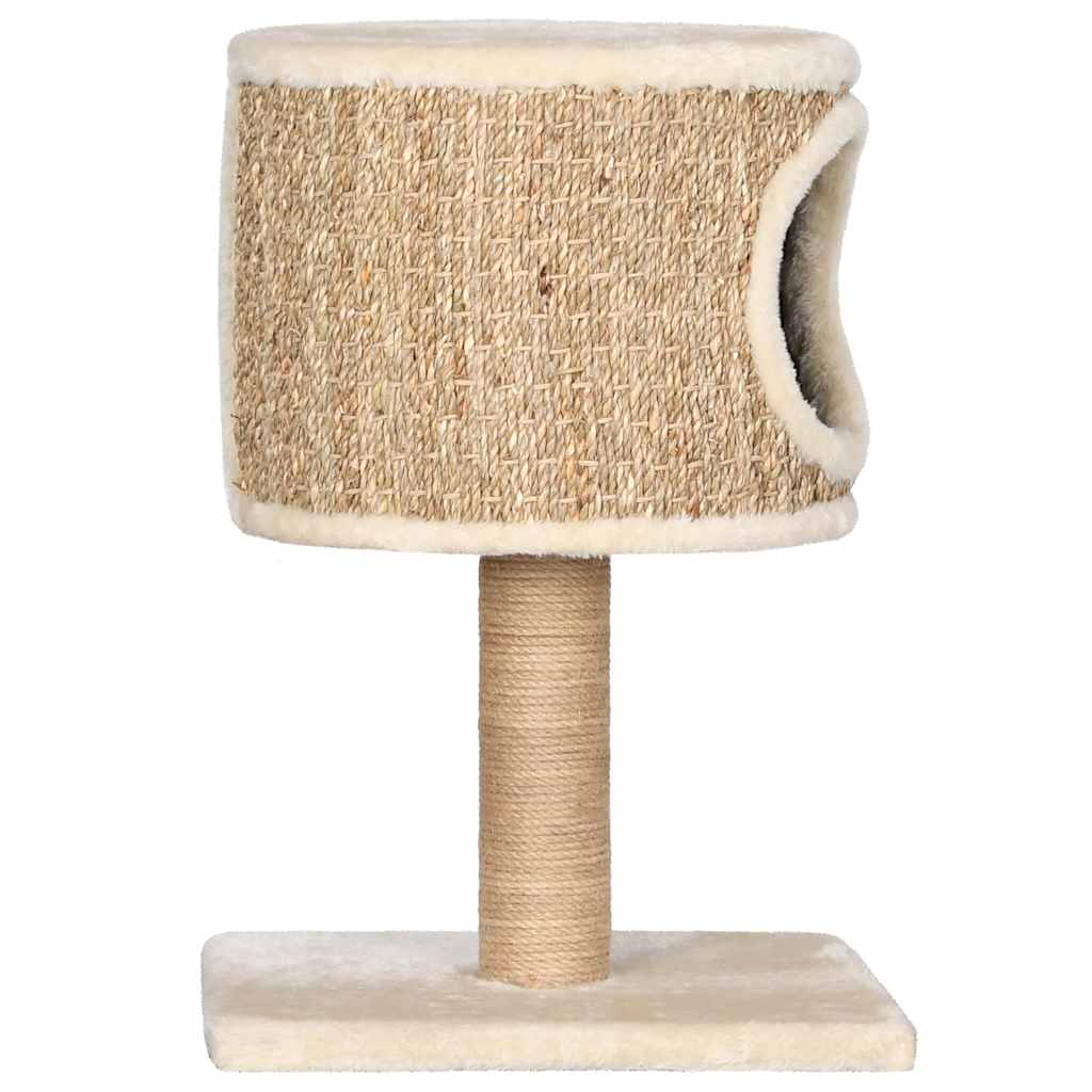 Glamorous Pups : vidaXL Cat Tree Beige Flakeboard Compact Durable Cat Tree Square