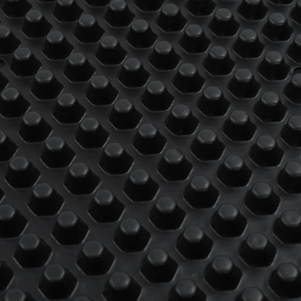 Glamorous Pups : vidaXL Pet Toilet Green, Black PP, PS, PE 25.2 x 20.1 x 1.2 in Portable