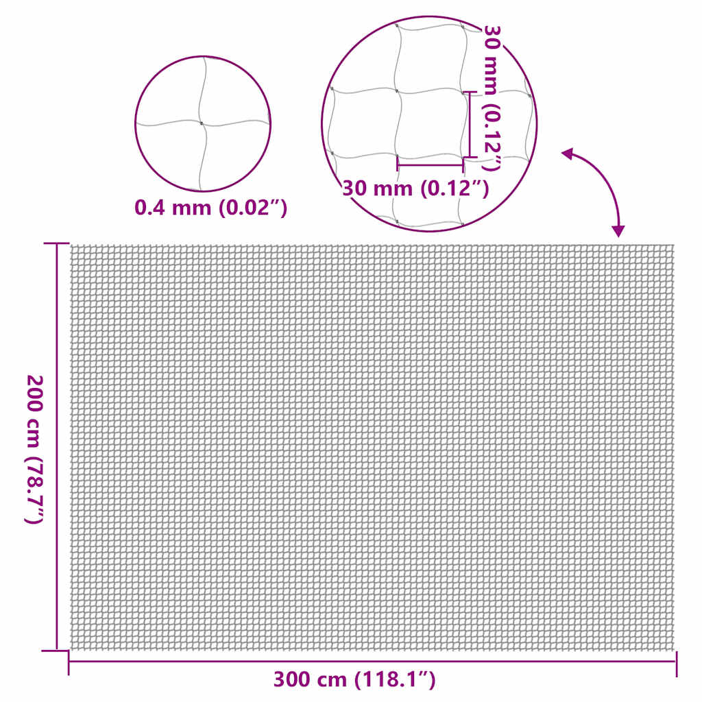 Glamorous Pups : vidaXL Cat Net Transparent Nylon 9.8 feet by 6.6 feet Durable Cat Net