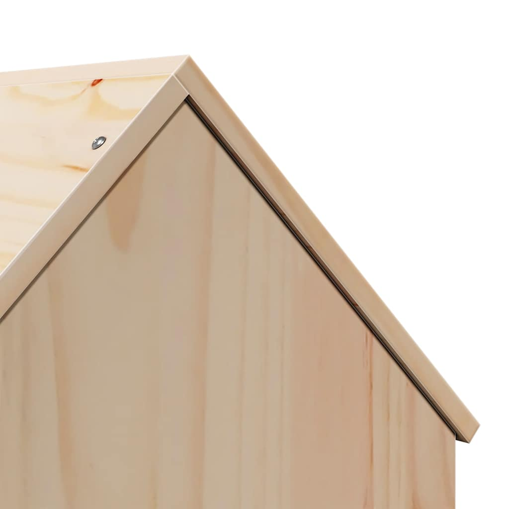 Glamorous Pups : vidaXL Cat House Pine Solid Pine Wood Medium Durable Cat House Cubic