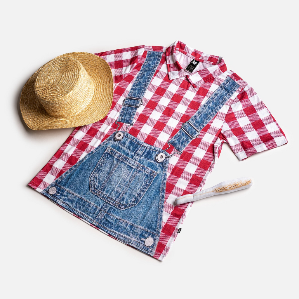 Glamorous Pups : 🚜👨‍🌾 Farmer Matching Human Costume – Country Chic for Halloween & More!