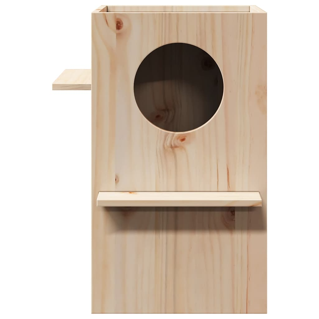 Glamorous Pups : vidaXL Cat House Pine Solid Pine Wood Medium Tough Cat House