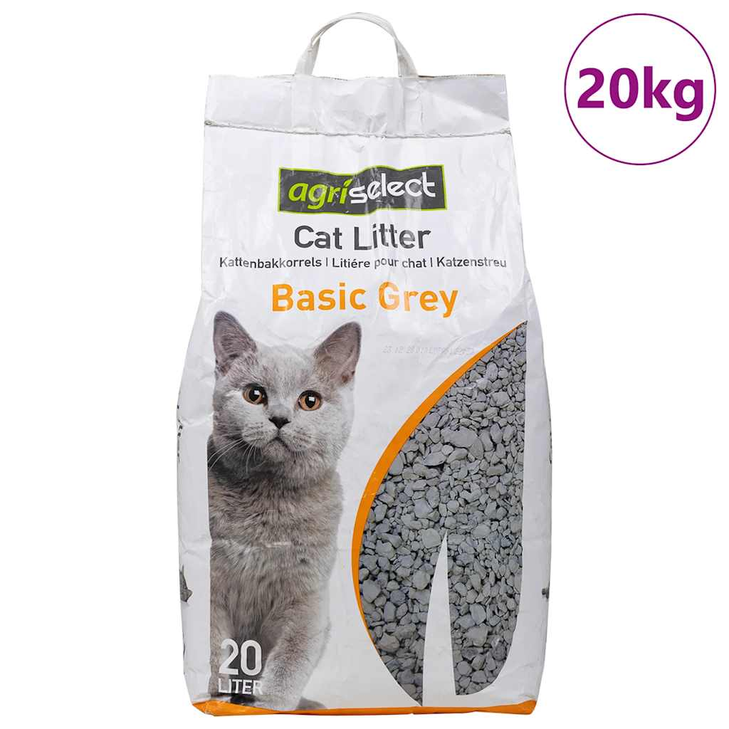 Glamorous Pups : vidaXL Cat Litter Gray Bentonite 5.3gal Clumping Cat Litter