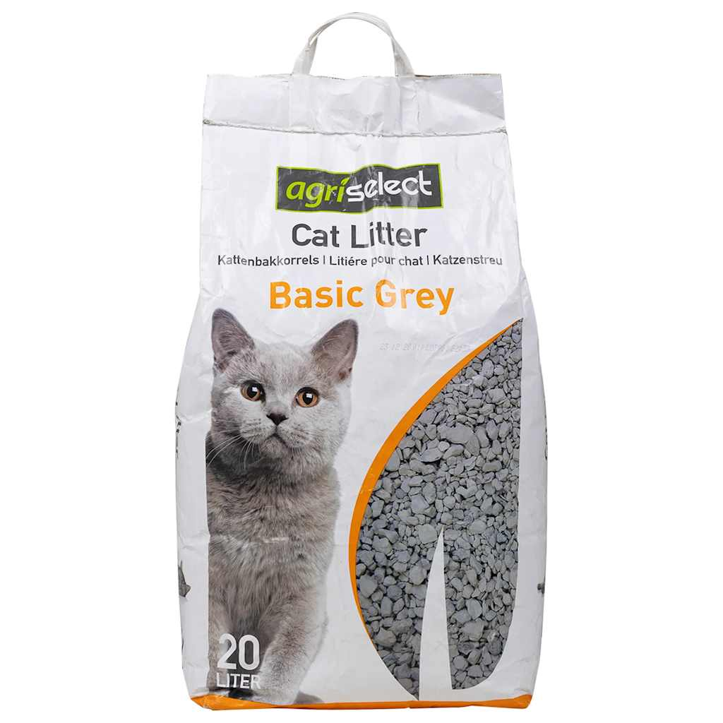 Glamorous Pups : vidaXL Cat Litter Gray Bentonite 5.3gal Clumping Cat Litter