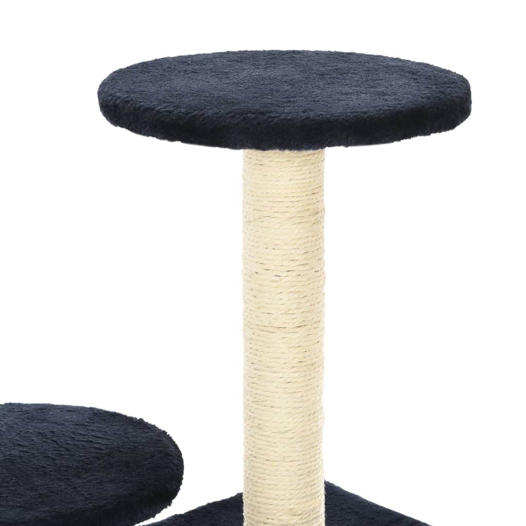 Glamorous Pups : vidaXL Cat Tree Dark Blue