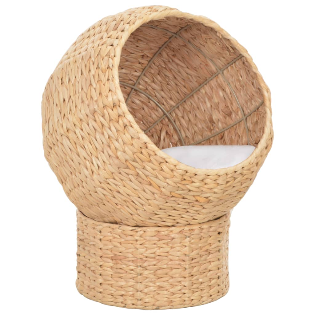 Glamorous Pups : vidaXL Cat Basket Natural Seagrass, Wood Small Removable Covers