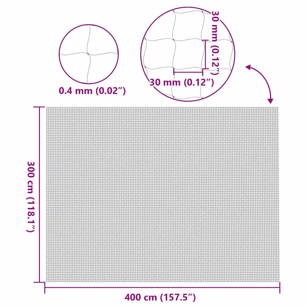 Glamorous Pups : vidaXL Cat Net Transparent Nylon 4 x 9.8 ft Balcony/fence mounting