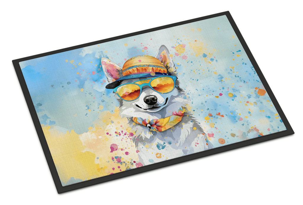 Glamorous Pups : Alaskan Klee Kai Hippie Dawg Doormat