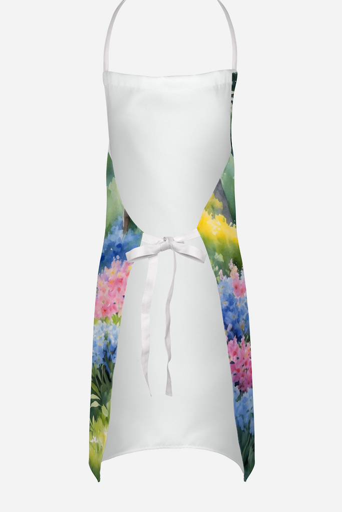 Glamorous Pups : Alaskan Malamute Spring Garden Apron