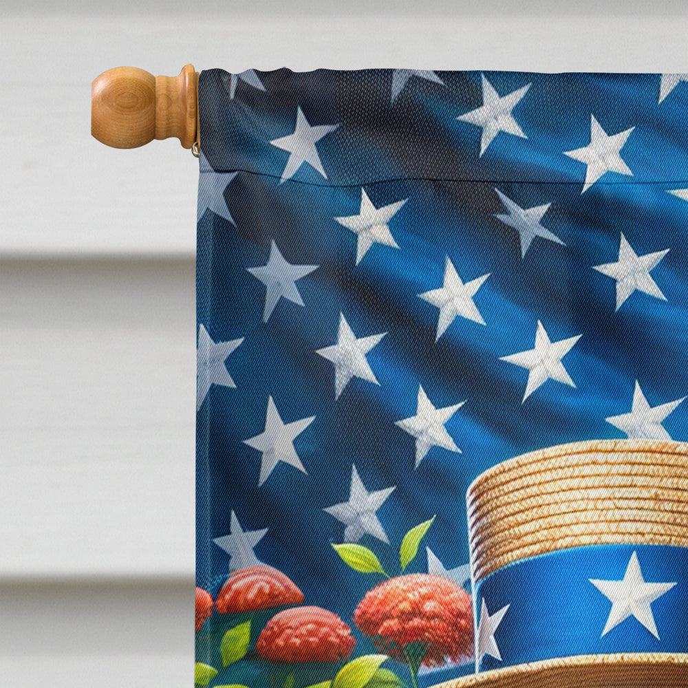 Glamorous Pups : All American Bearded Collie House Flag