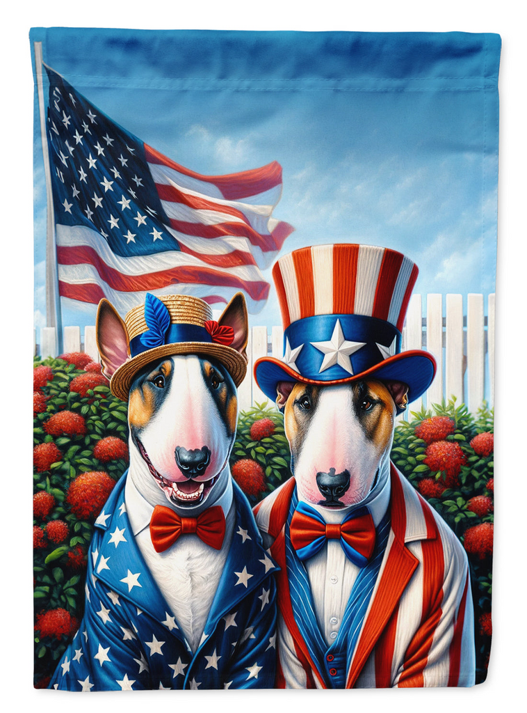 Glamorous Pups : All American English Bull Terrier House Flag