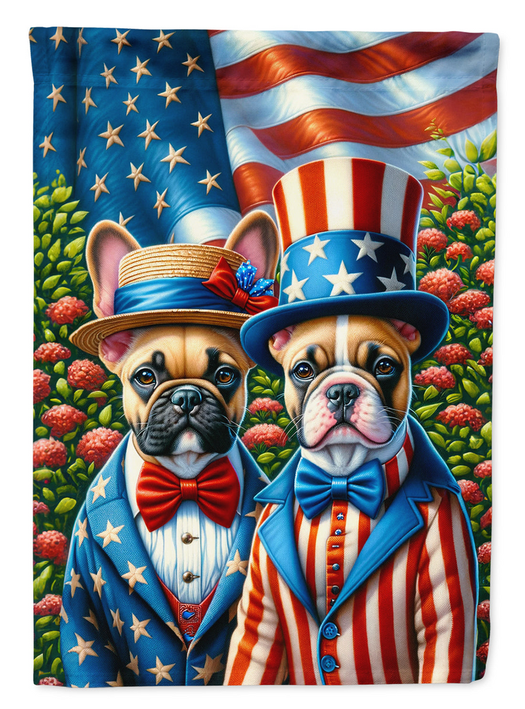 Glamorous Pups : All American French Bulldog House Flag