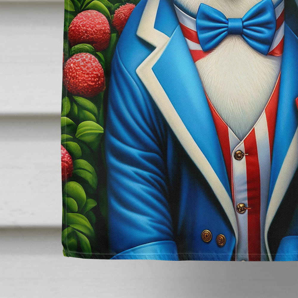 Glamorous Pups : All American Greater Swiss Mountain Dog House Flag