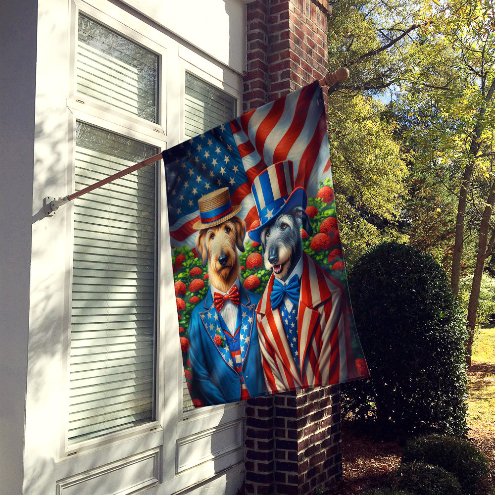 Glamorous Pups : All American Irish Wolfhound House Flag