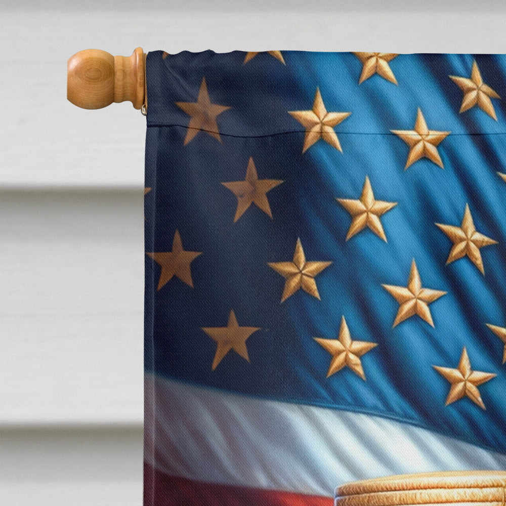 Glamorous Pups : All American Yorkshire Terrier House Flag