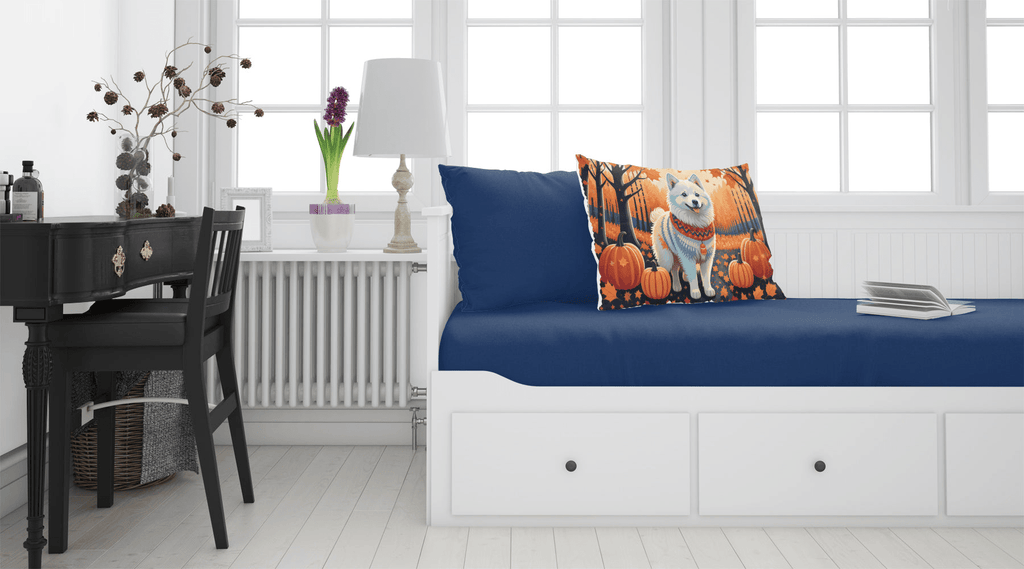 Glamorous Pups : American Eskimo Fall Standard Pillowcase