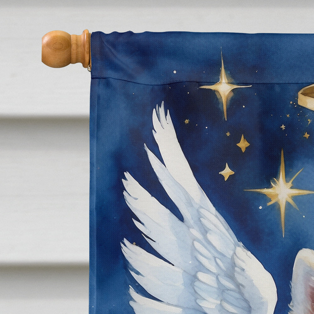 Glamorous Pups : American Eskimo My Angel House Flag