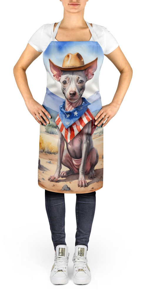 Glamorous Pups : American Hairless Terrier Cowboy Welcome Apron