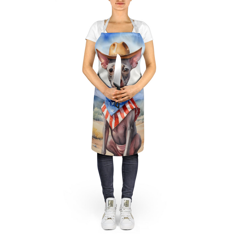 Glamorous Pups : American Hairless Terrier Cowboy Welcome Apron