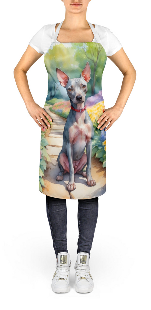 Glamorous Pups : American Hairless Terrier Spring Garden Apron