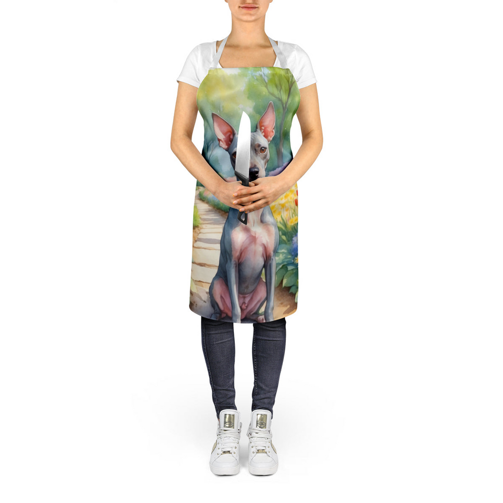 Glamorous Pups : American Hairless Terrier Spring Garden Apron