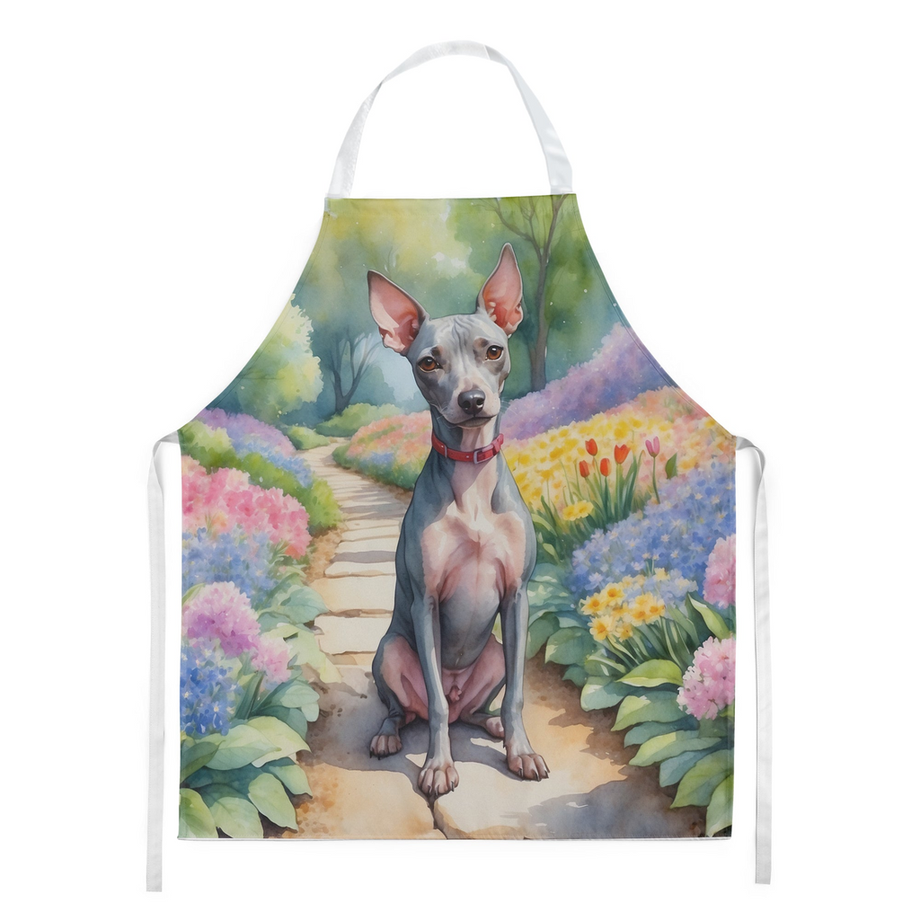 Glamorous Pups : American Hairless Terrier Spring Garden Apron