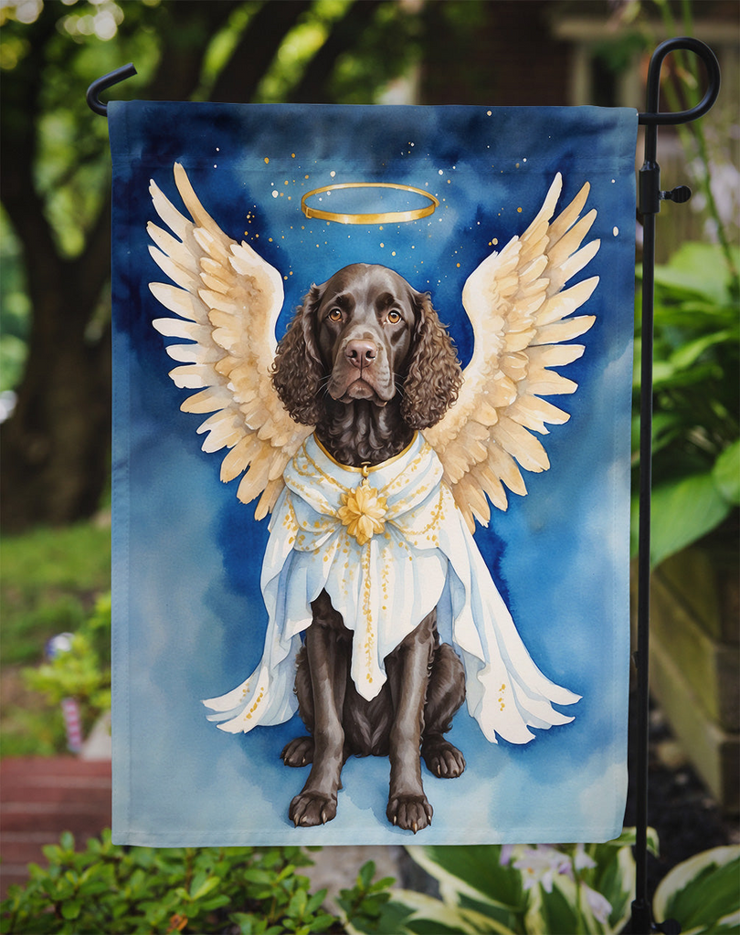 Glamorous Pups : American Water Spaniel My Angel Garden Flag