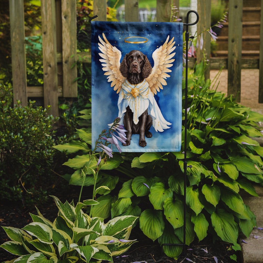 Glamorous Pups : American Water Spaniel My Angel Garden Flag