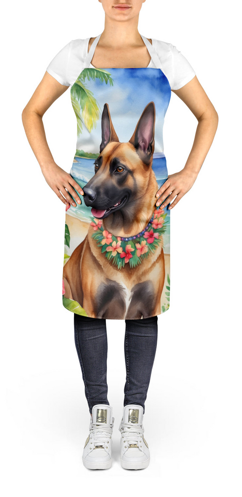 Glamorous Pups : Belgian Malinois Luau Apron