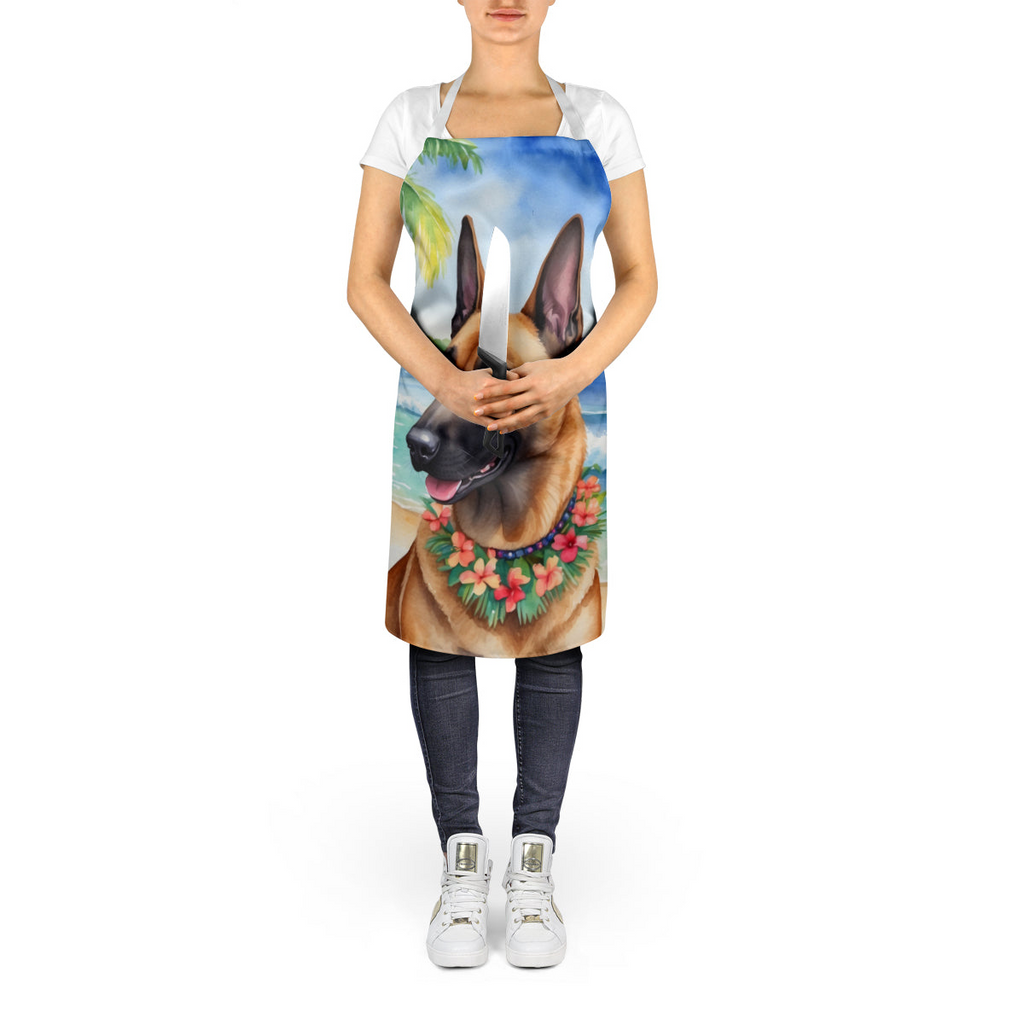 Glamorous Pups : Belgian Malinois Luau Apron
