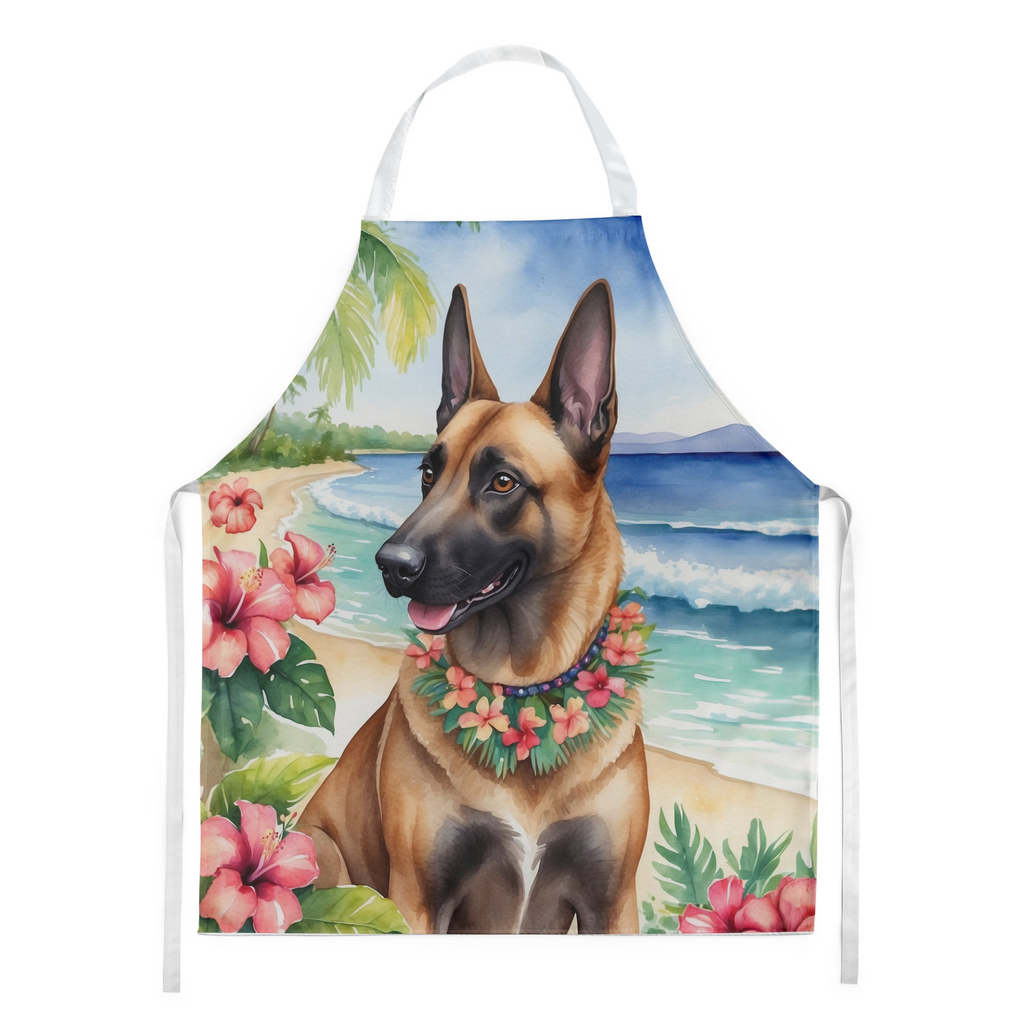 Glamorous Pups : Belgian Malinois Luau Apron