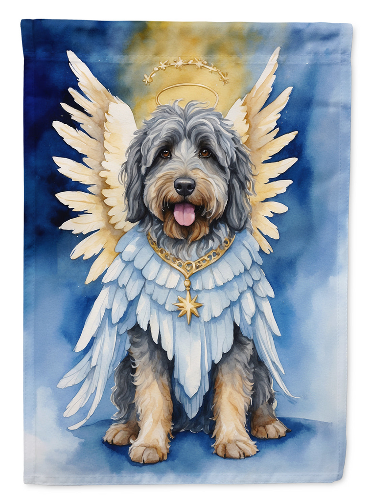 Glamorous Pups : Bergamasco Sheepdog My Angel House Flag