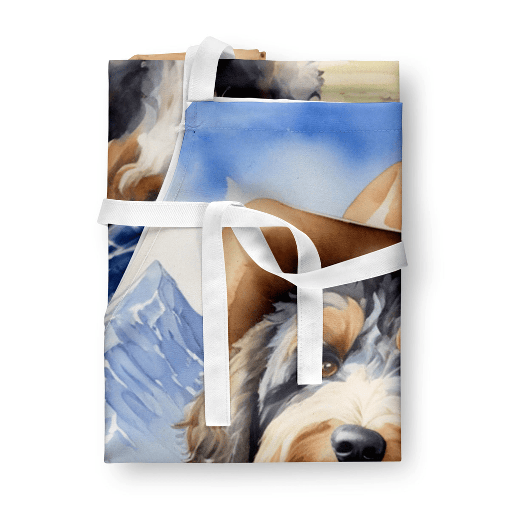 Glamorous Pups : Bernedoodle Cowboy Welcome Apron