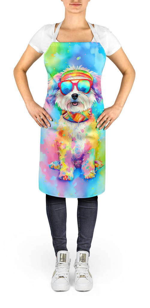 Glamorous Pups : Bichon Frise Hippie Dawg Apron
