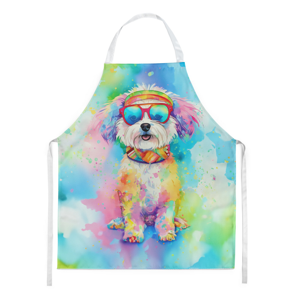 Glamorous Pups : Bichon Frise Hippie Dawg Apron