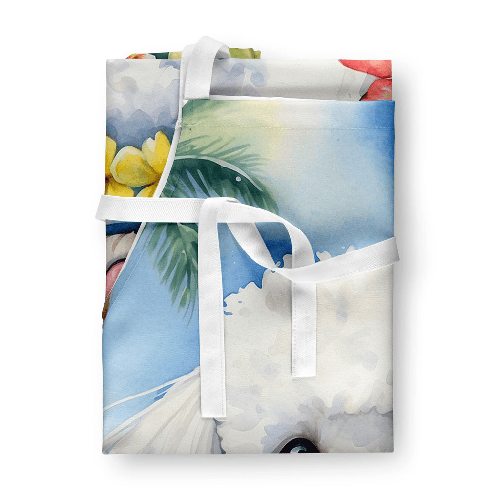 Glamorous Pups : Bichon Frise Luau Apron
